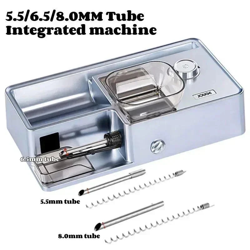 Automatic Cigarette Rolling New 3 in 1  Machine Electric Cigarette Maker Smart Sensing Injector Tobacco Filling 5.5/6.5/8mm Tube