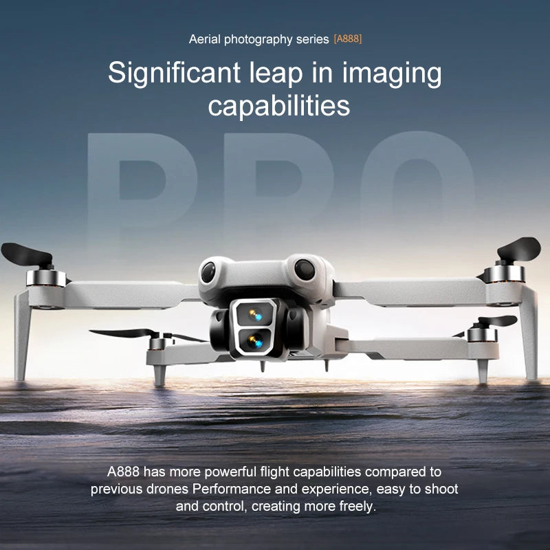 Long Endurance Drone, Brushless Motor, High-Definition Camera, 360 ° Rolling, Intelligent Obstacle Avoidance, Optical Flow Positioning, the Best Gift!