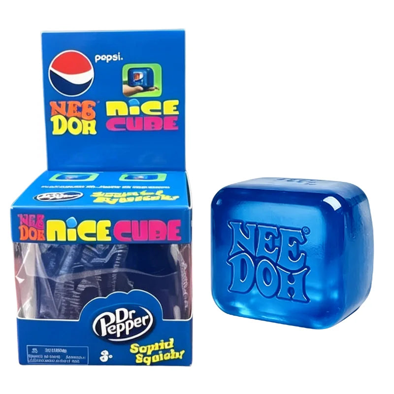 NeeDoh Nice Cube Series of Products Stress Relief Toy Soft Squeeze Fidget Cube for Kids & Adults  Anxiety Relief Sensory Toy