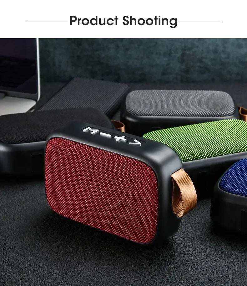 Take the party anywhere with this portable mini outdoor subwoofer speaker—powerful sound for home or on the go!