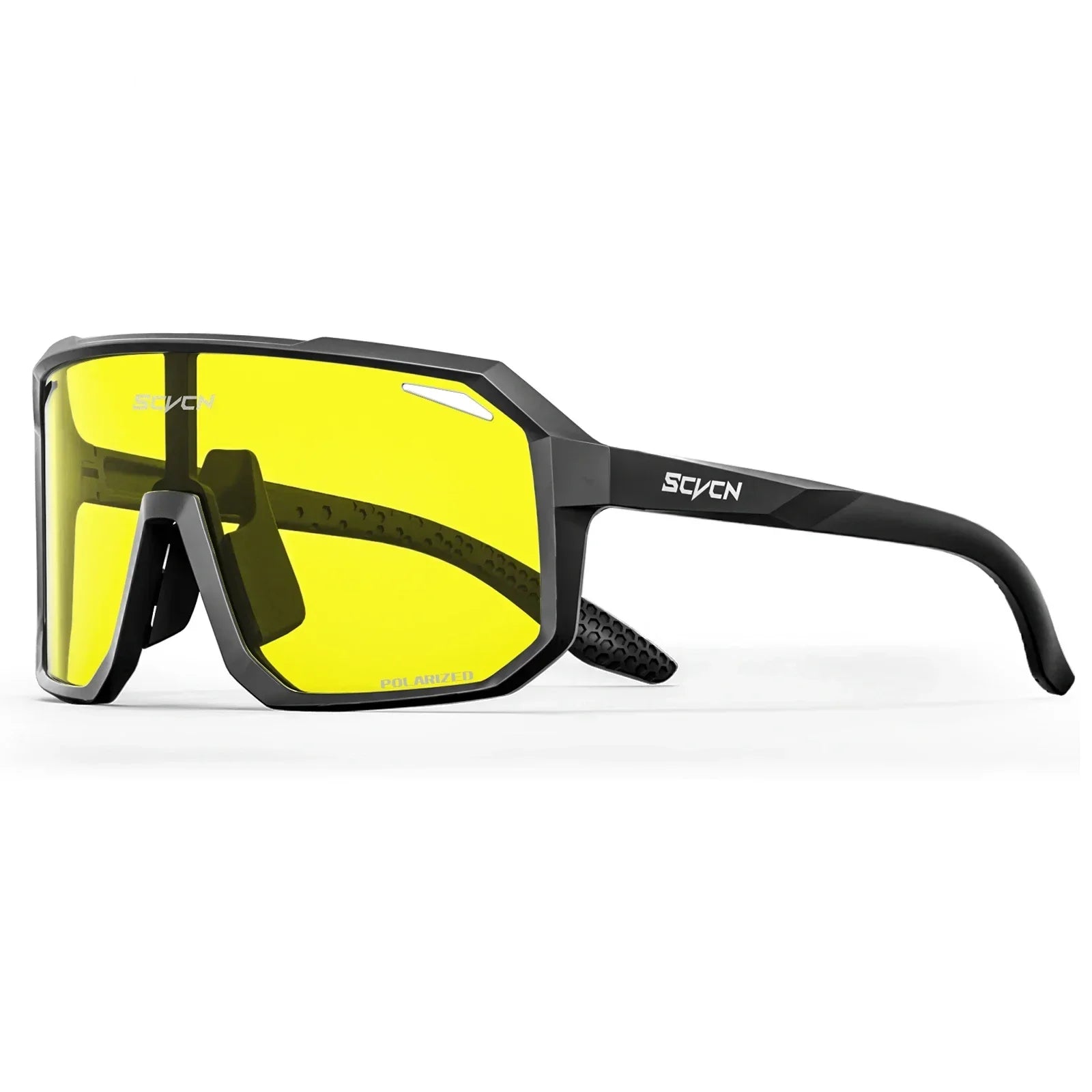 SCVCN Night Vision Glasses Fashion Sunglasses Y2K Trave Cycling Glasses Driving UV400 Mtb Fishing Sports Goggles Oversized Man