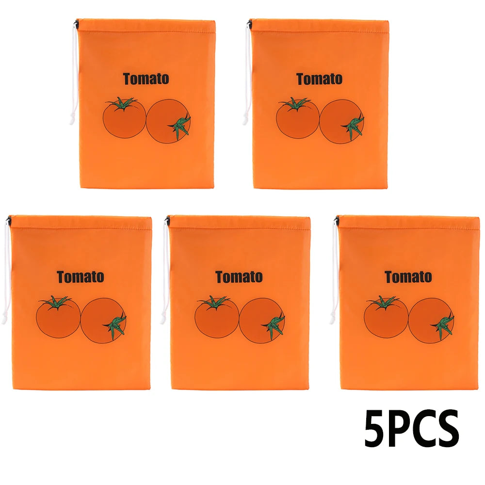 1/2/3/5pcs Yellow Banana Storage Bags Lettuce Storage Bag Prevents Odor 2 Weeks Fresh-keep Bundle Insulated Aluminum Film Bags
