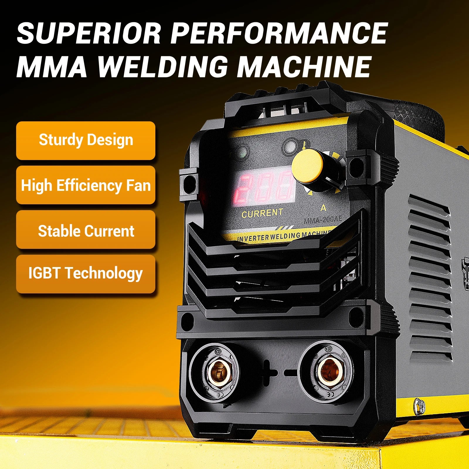 DEKO MMA Series 5.8KVA Inverter Arc Electric Welding Machine 110V MMA Welder for DIY Welding Working and Electric Working