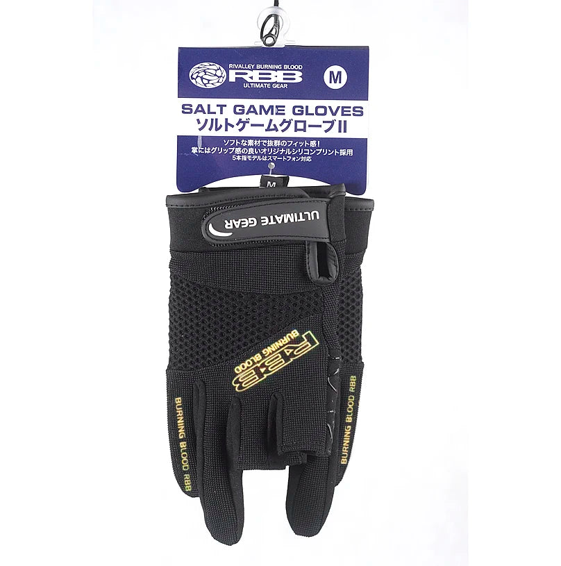 RBB Anti-slip Fishing Gloves Three Fingers Cut Supplies New Fishing Outdoor Sports Breathable Fishing Equipment