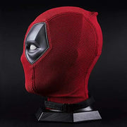 Marvel Deadpool Silicone Headset Cover Knitted Face Mask Cosplay Prop Halloween Funny Dress Up Accessories Adult Party Gift
