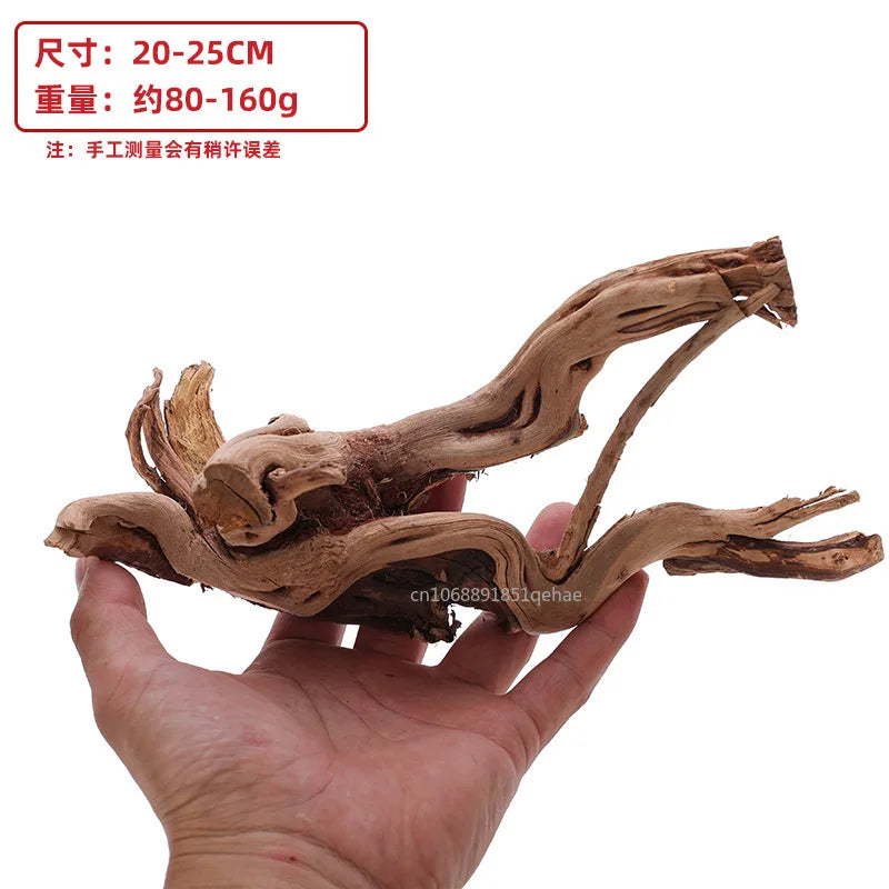 Fish Tank Decoration Natural Wooden Small Habitat Roots Driftwood Scenery Decorative Ornaments Aquarium Landscape Tree Roots
