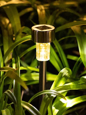 Solar Outdoor Lights New Garden Lamps Powered Landscape Path Yard Backyard Lawn Patio Decorative LED Lighting Waterproof