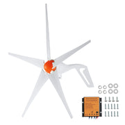 SucceBuy Wind Turbine Generator 12V 500W/800W Wind Turbine Kit Wind Power Generator with MPPT Controller Suitable for Home Farm