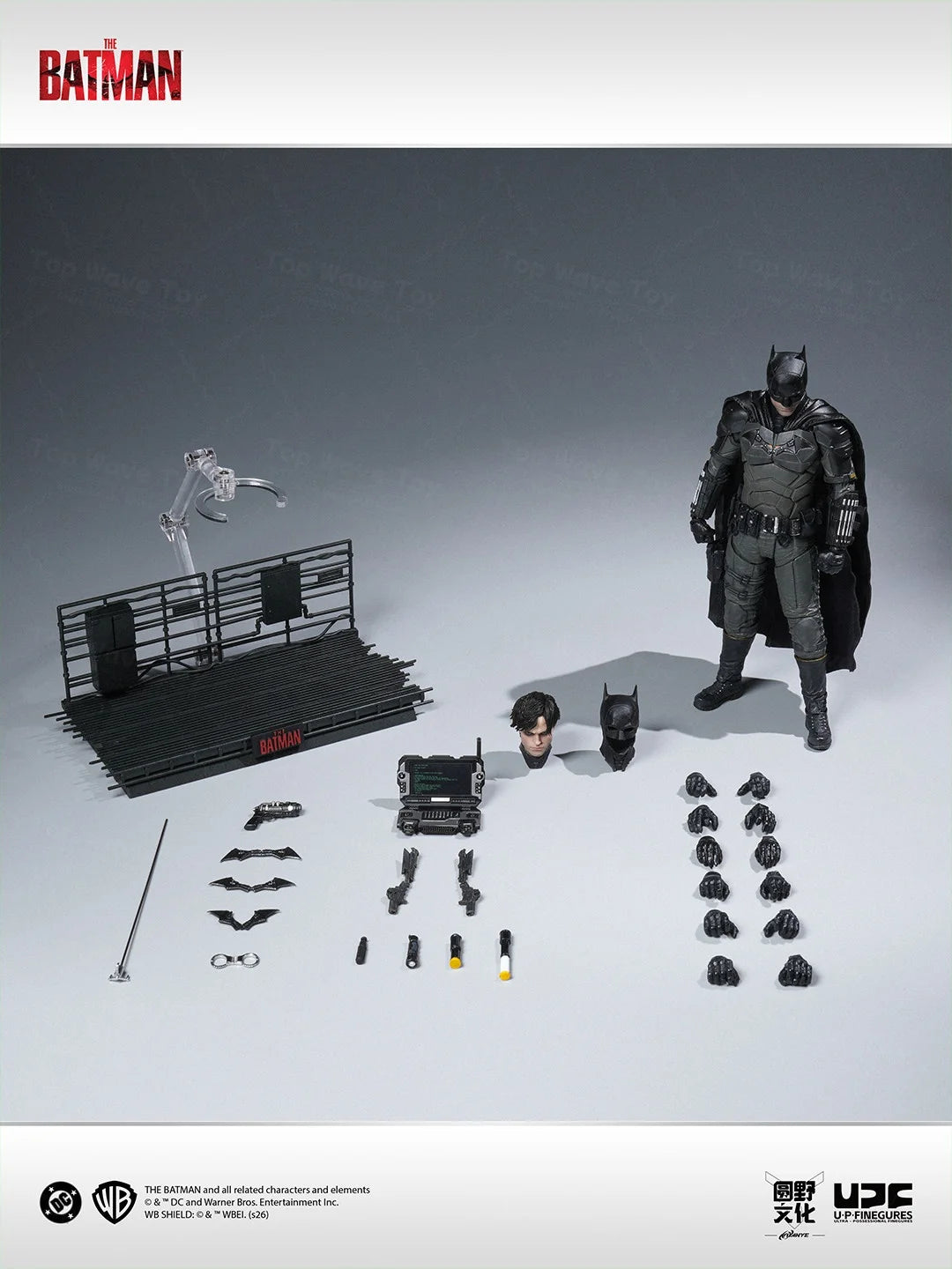 Brand New In Stock Batman Arkham Knight Action Figure LPZZ 1/12 Scale Soldier Warrior Edition Batman Full Set 6-inches Model Toy