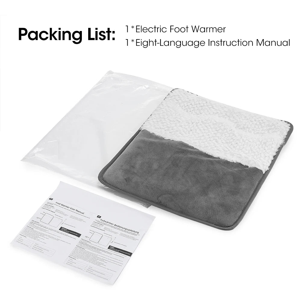 Electric Heating Pad Multifunctional Physiotherapy Heating Blanket Cushion 10 Levels Temperature Timing Body Back Warmer Winter