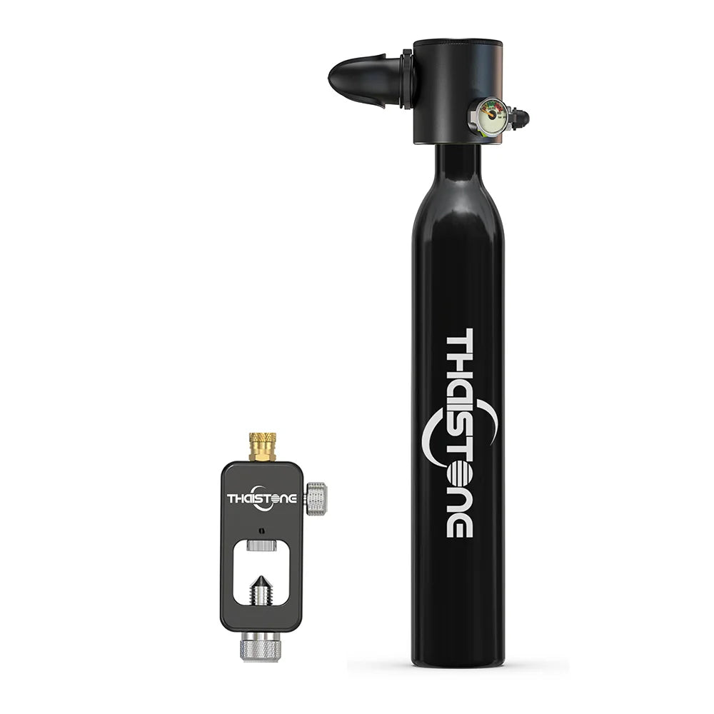 THAIITONEE-Mini Scuba Diving Tank, Underwater Swimming Swimmer, Cylinder Equipment, Dive Bottle, Oxygen, 0.5L, 5-10 Minutes