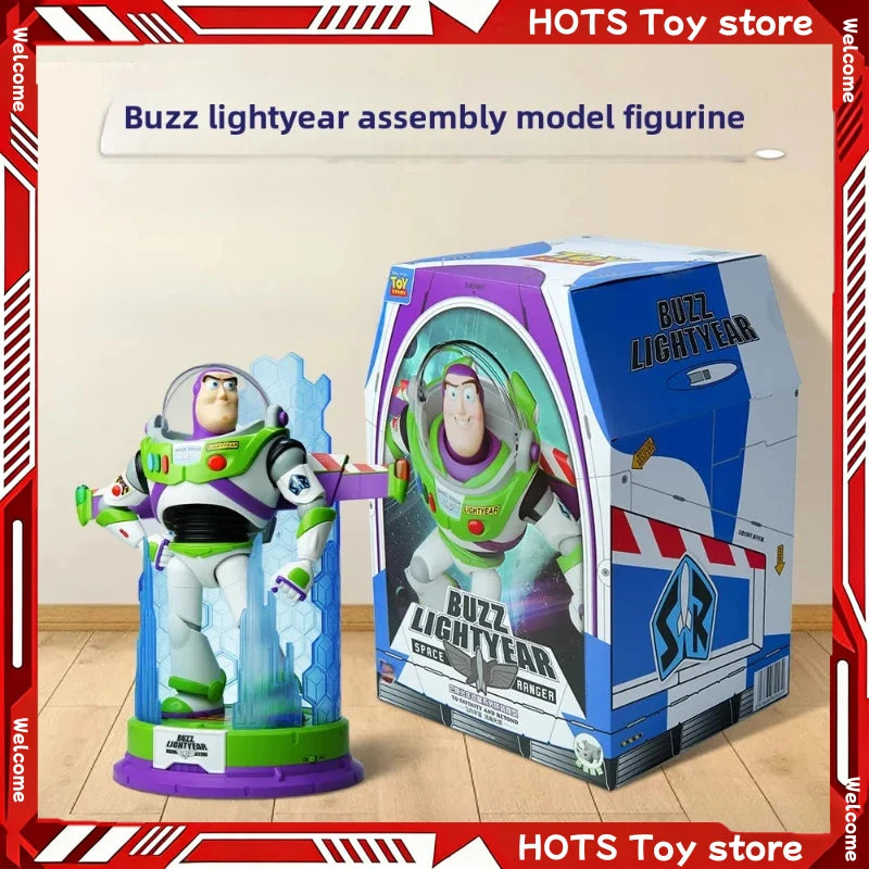 In Stock Disney Toy Story Buzz Lightyear Action Figure 17 Movable Joints Full Possible Collectible Assembled Model Toys Gift