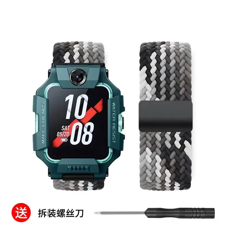 Braided Loop For Children Kid Smart Watch Magnetic Elastic Wristband for Imoo Xiaotiancai Watch Phone D2 Wristband Replacement