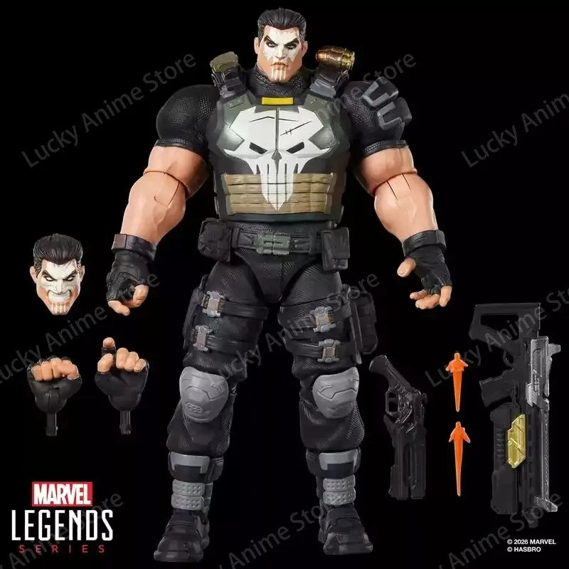 Hasbro Original Marvel Legends Series Marvel Rivals The Punisher Frank Castle 6 Inch Scale Action Figure Model Collection Gift