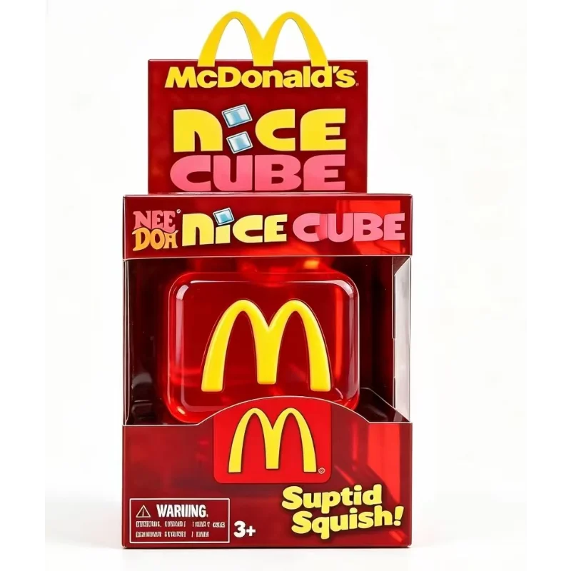 Schylling Needoh Nice Cube Sensory Fidget Toy Stress Relief Squishy Squeeze Cube Anti-Anxiety Focus Toy for Adults ADHD Autism