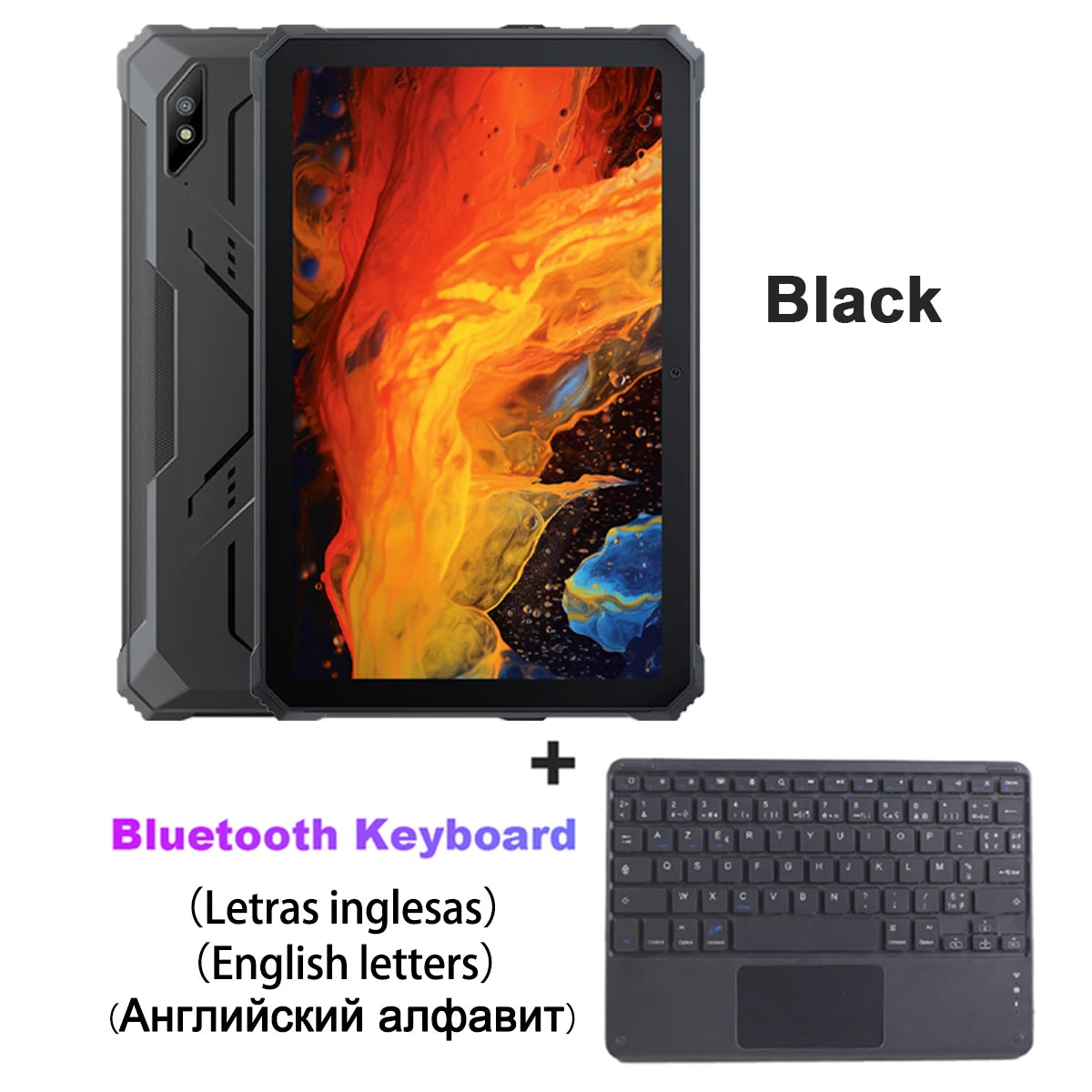 Blackview Active 8 Pro Rugged Tablets 22000mAh Battery Android 13 10.36" 2.4K Display 16GB 256GB Helio G99 48MP Camera Tablet PC