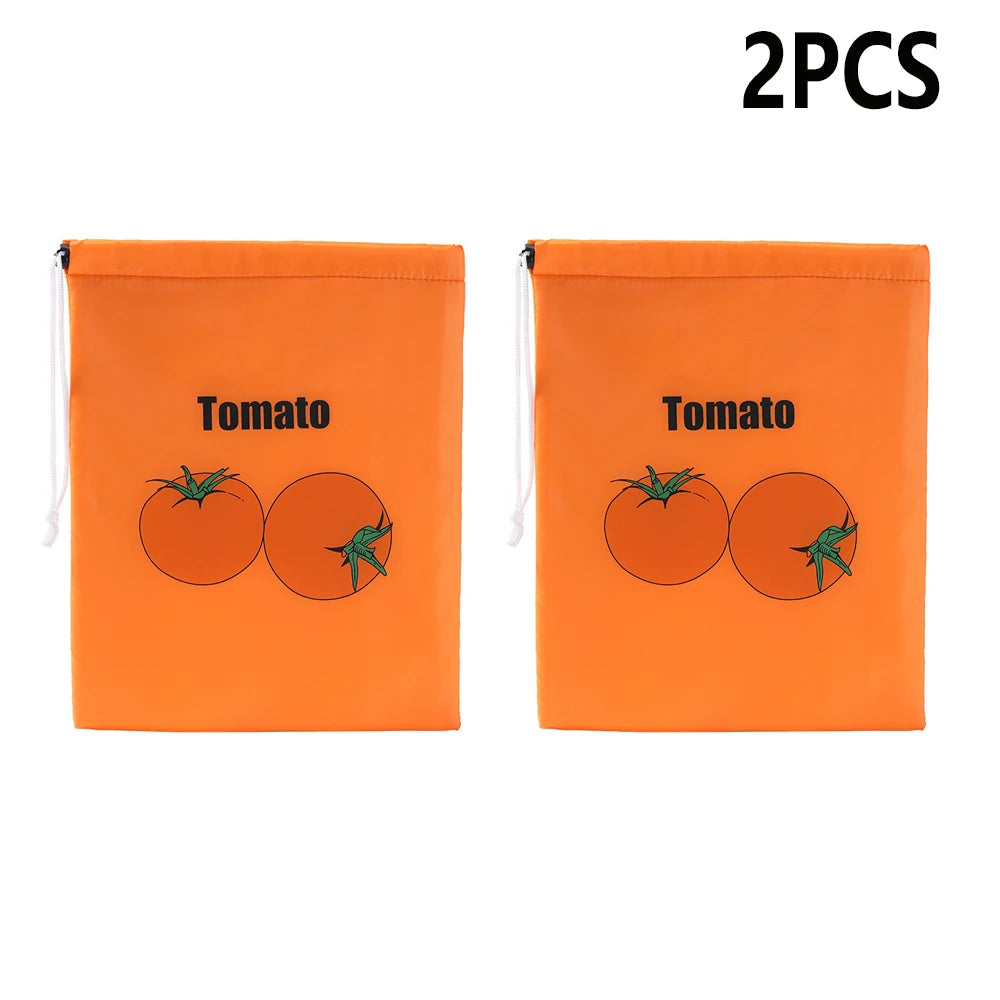 1/2/3/5pcs Yellow Banana Storage Bags Lettuce Storage Bag Prevents Odor 2 Weeks Fresh-keep Bundle Insulated Aluminum Film Bags