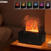 Air Aroma Humidifier Diffuser Essential Oils Humidifiers with LED Light