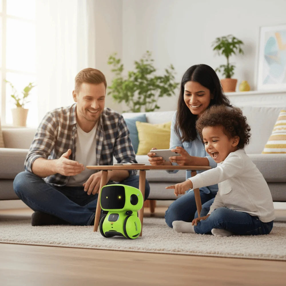 Voice Command Emo Robot Touch Control Singing Function Smart Robot Dance Function Sensor Technology Talkking Robot For Kids