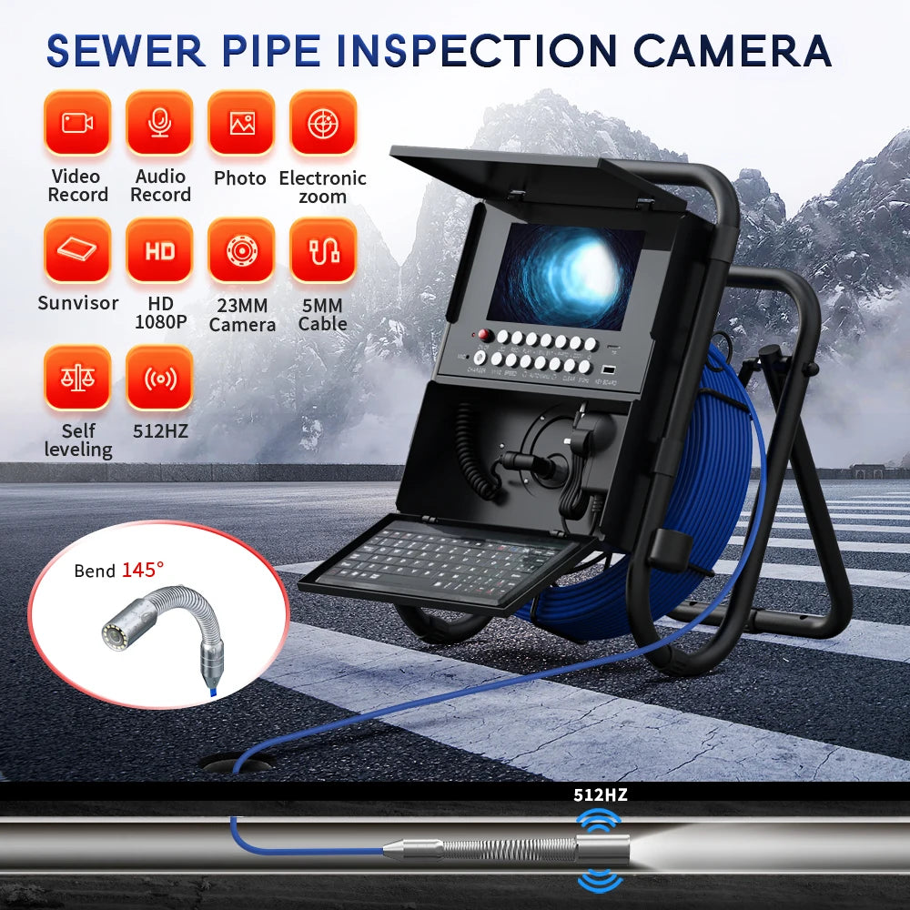 Sewer Inspection Pipe Camera