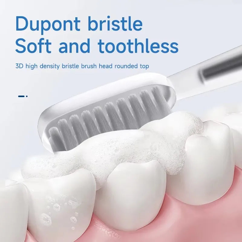 Experience precise cleaning with this electric toothbrush featuring a slim, specially designed brush head for gentle and effective oral care!