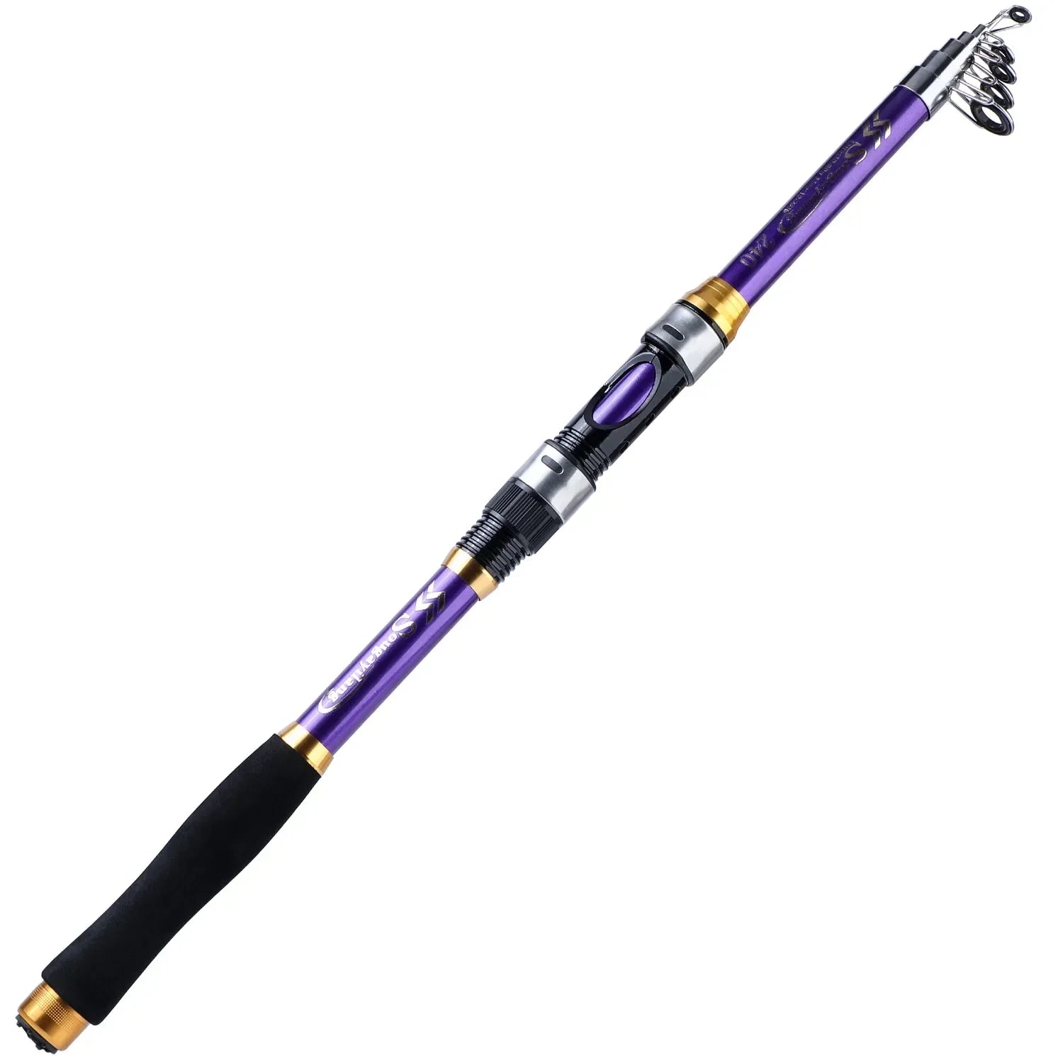 Sougayilang 2.1m-3.6m Spinning Fishing Rod Carbon Trout Carp Telescopic Fishing Pole Lure Fishing Rod Tackle
