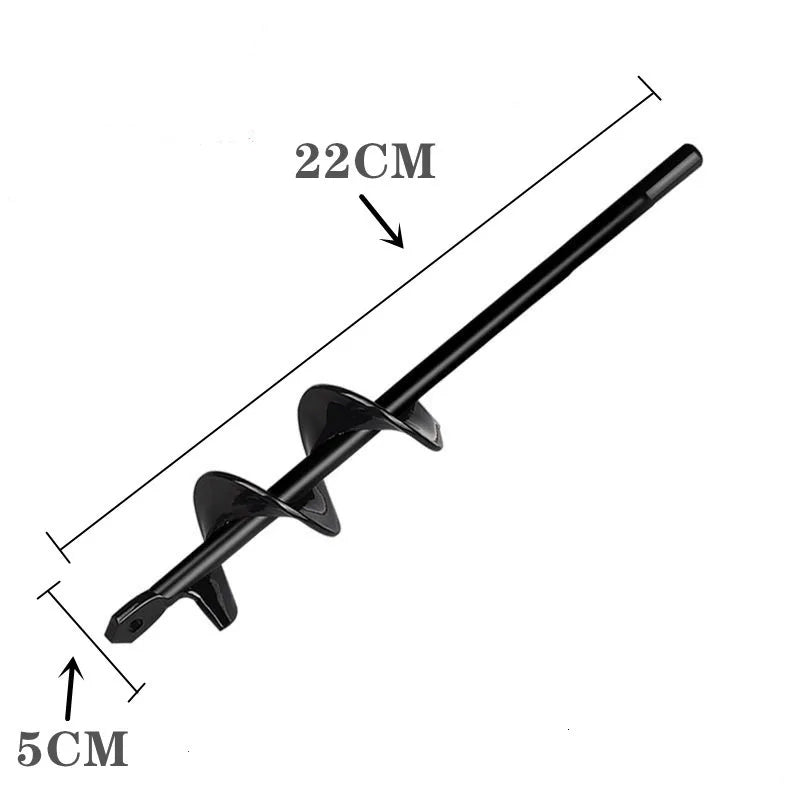 Ground Drill For Garden Soil Drill For Garden Vegetable Patch Digging Tool Ground Drill For Screw Rod Twist Drill