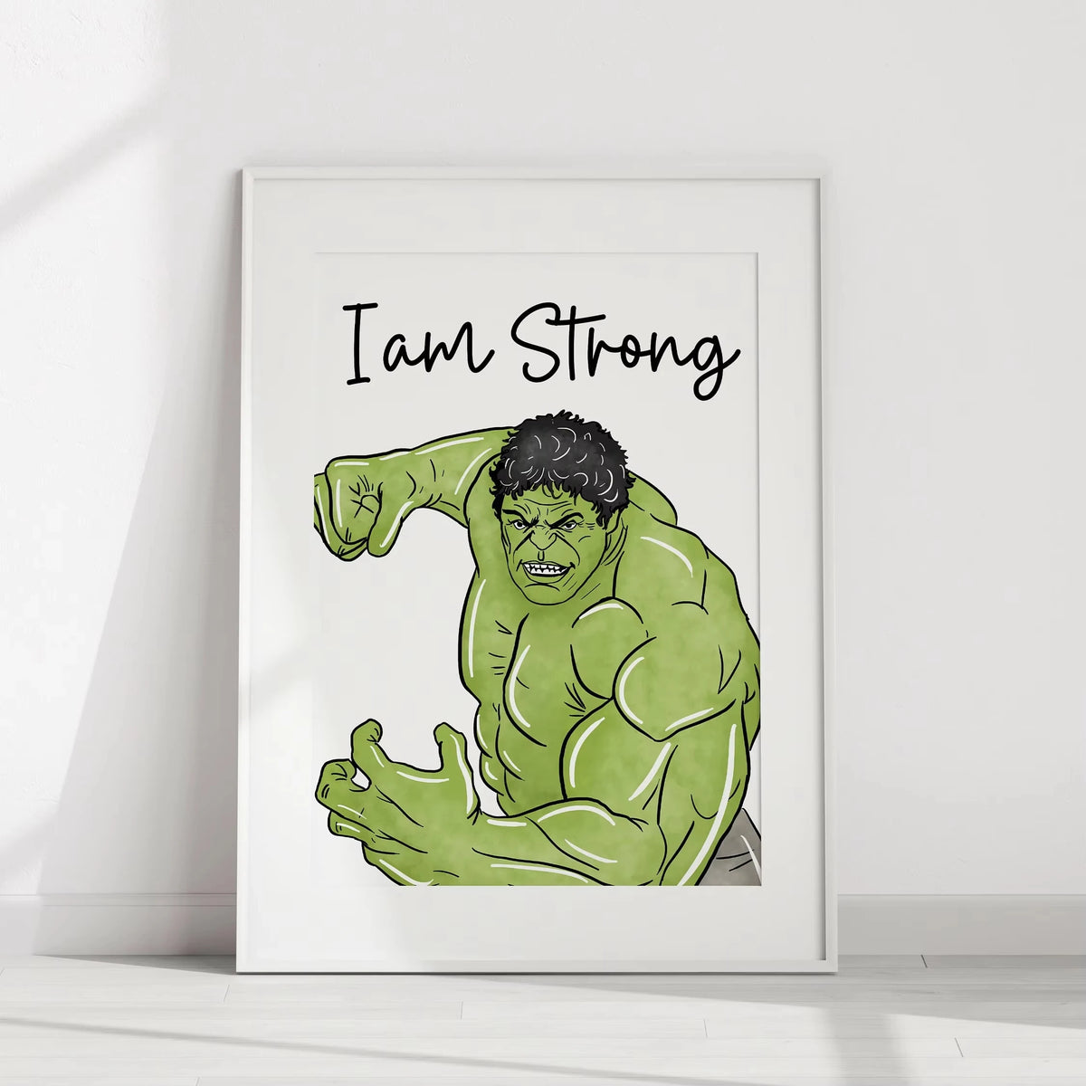 Superhero Affirmation Prints Set of 5 Kids Bedroom Poster Canvas Painting motivational Wall Art Pictures Home Decor
