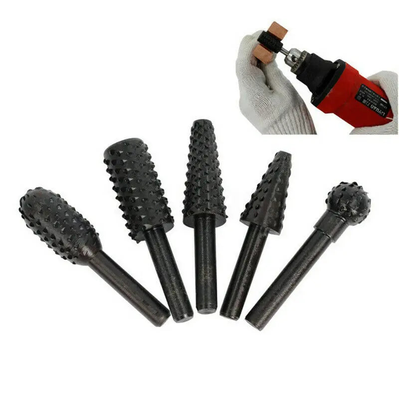 1/4'' 5PCS Drill Bit Set Cutting Tools for Woodworking