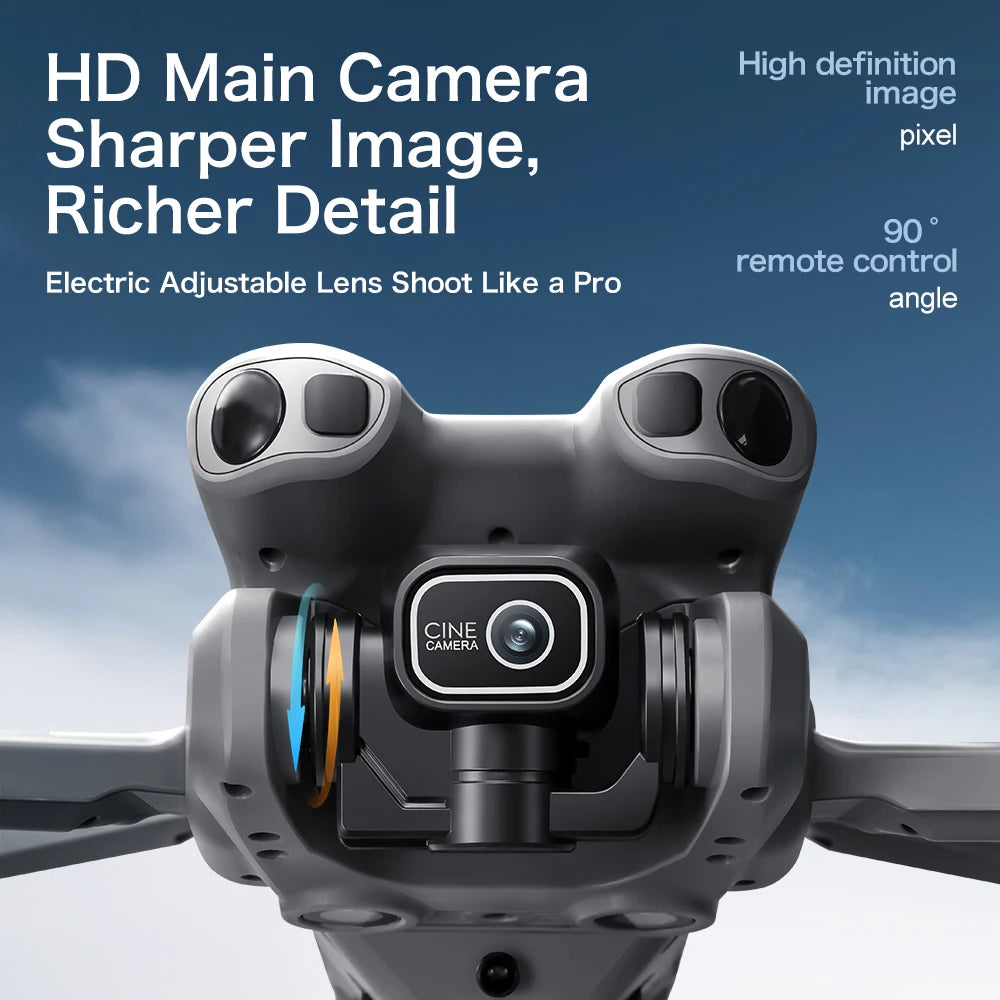 Lenovo GT50 Drone Professional 8K HD Camera 5G Brushless Motor Aerial Photography Optical Flow with screen RC Quadcopter