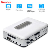 USB Cassette Tape Audio Player to mp3 Converter with Recorder Capture Tape Player Cassette PC for Computer speaker Phone iPod