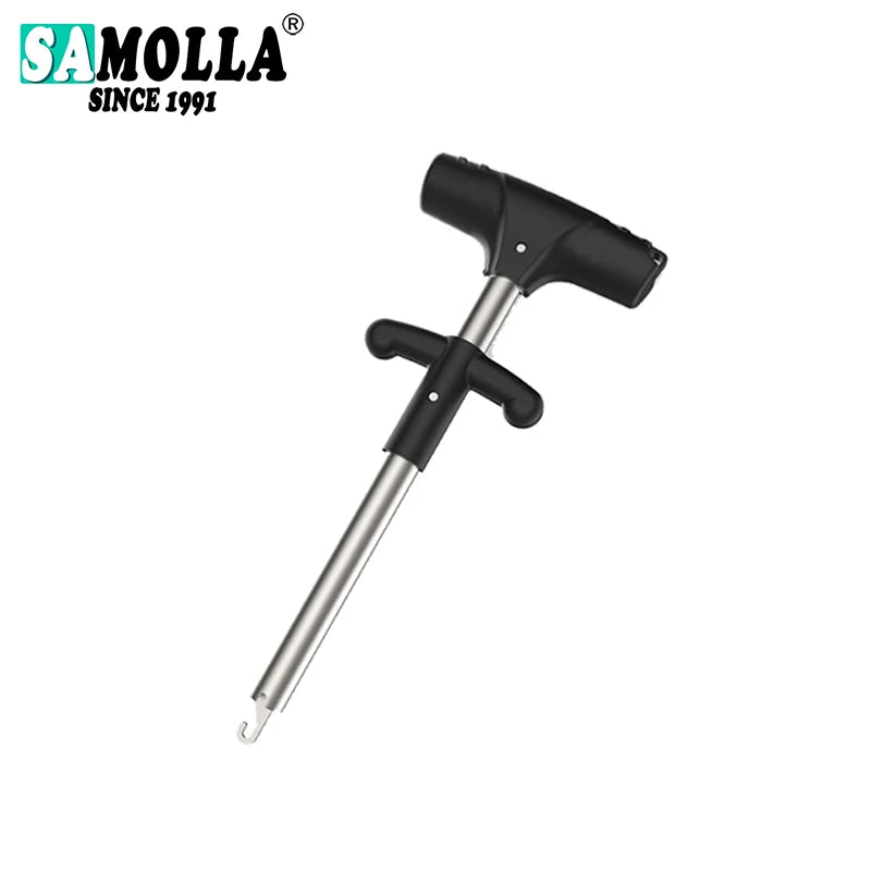 Fishing Hook Remover Tool Fishing Lure Remover Aluminum Tube Hook Detacher Portable Fish Hook Out Extractor