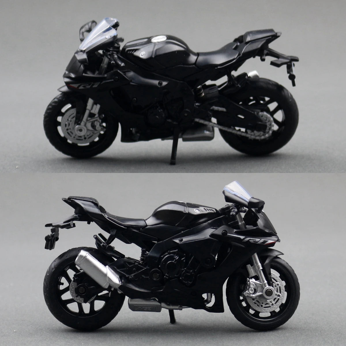 1/18 Yamaha YZF-R1 Toy Motorcycle Diecast Metal Miniature Vehicle Model 1:18 Super Racing Collection Gift for Children Boys Kid