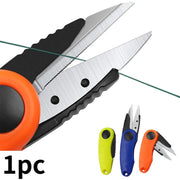 1pc Stainless Steel Fishing Scissors Foldable Fishing Line Cut Clipper Fish Use Scissors Accessories Fishing Gear Products