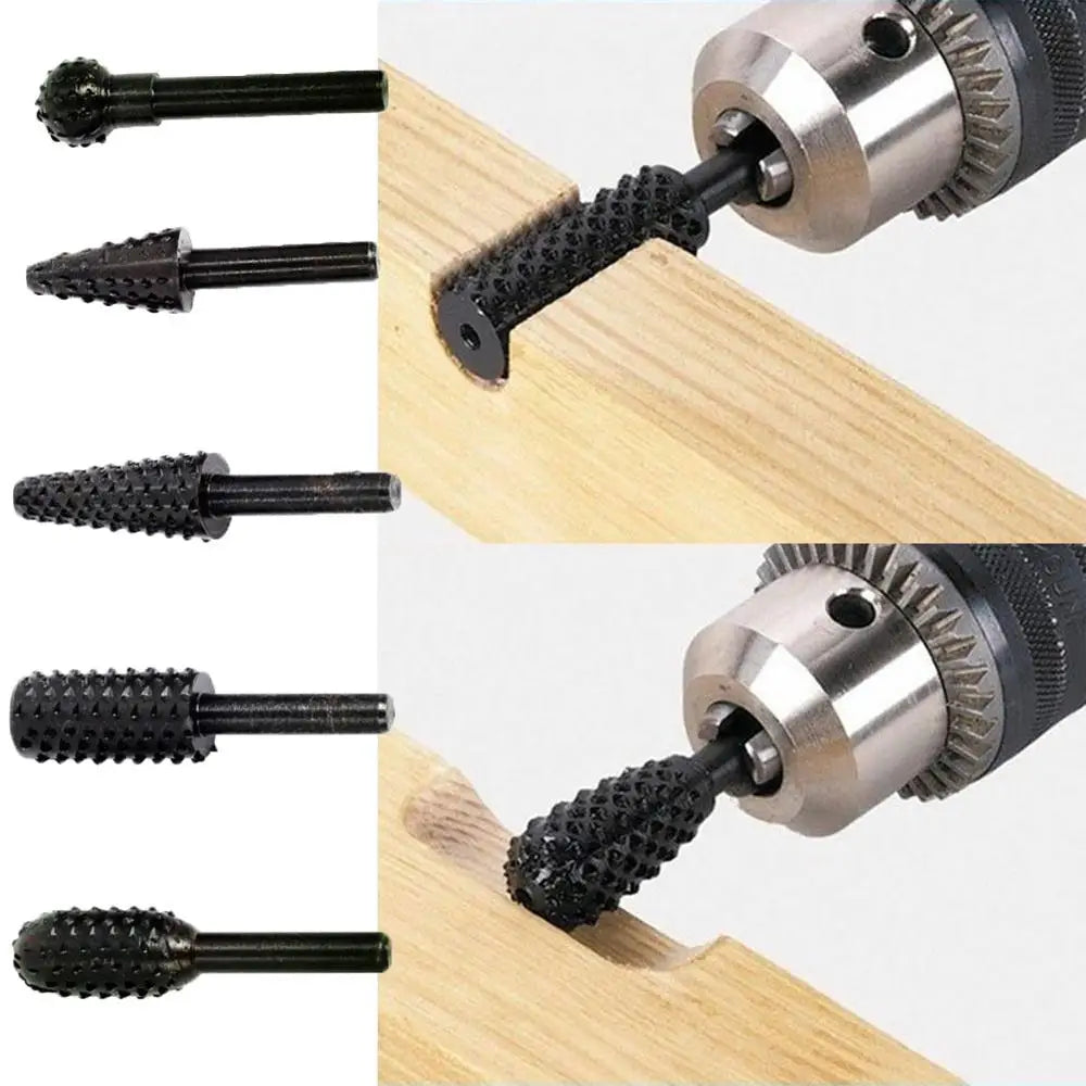 1/4'' 5PCS Drill Bit Set Cutting Tools for Woodworking