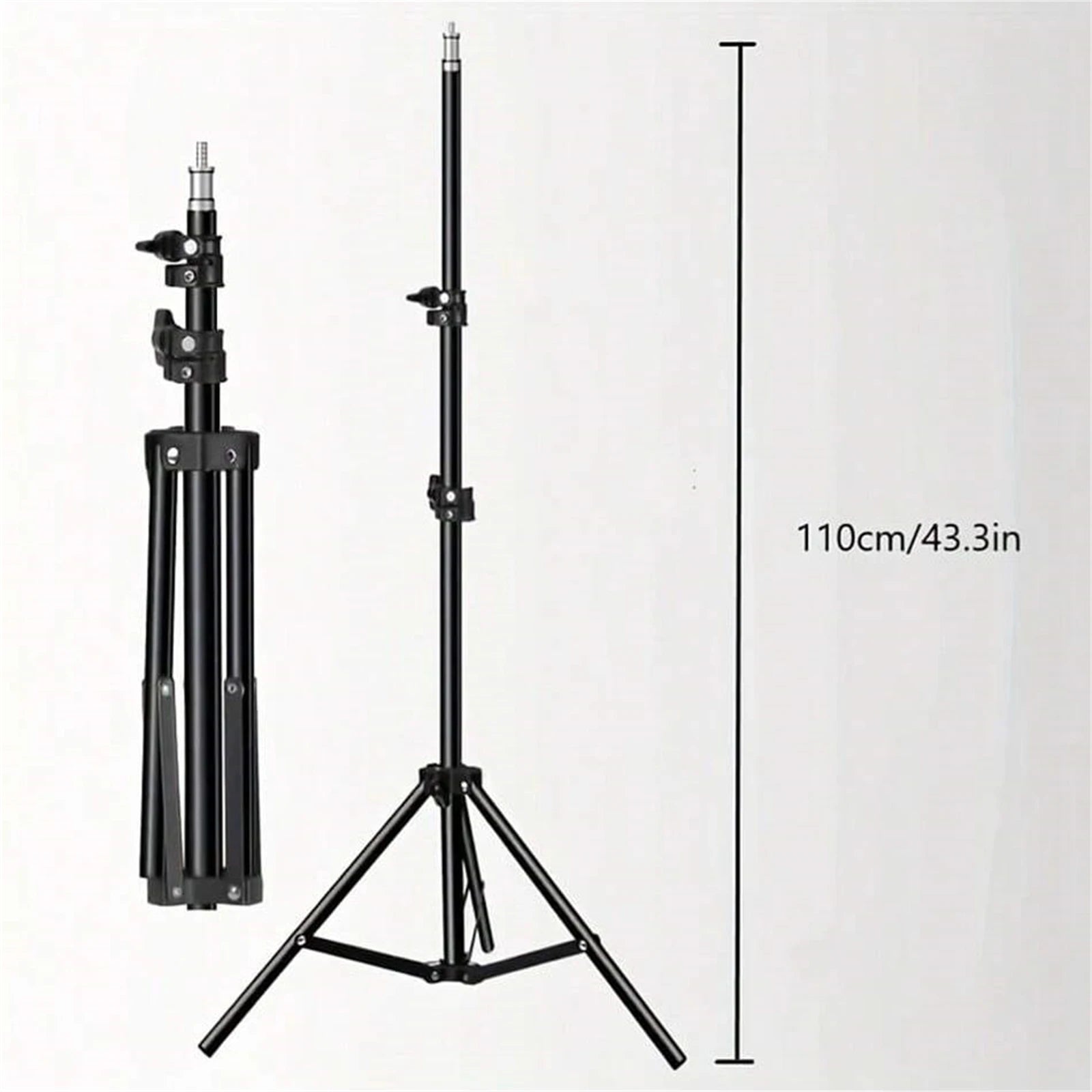 10" 26cm LED Selfie Ring Light Photography Video Light RingLight Phone Stand Tripod Fill Light Dimmable Lamp Trepied Streaming