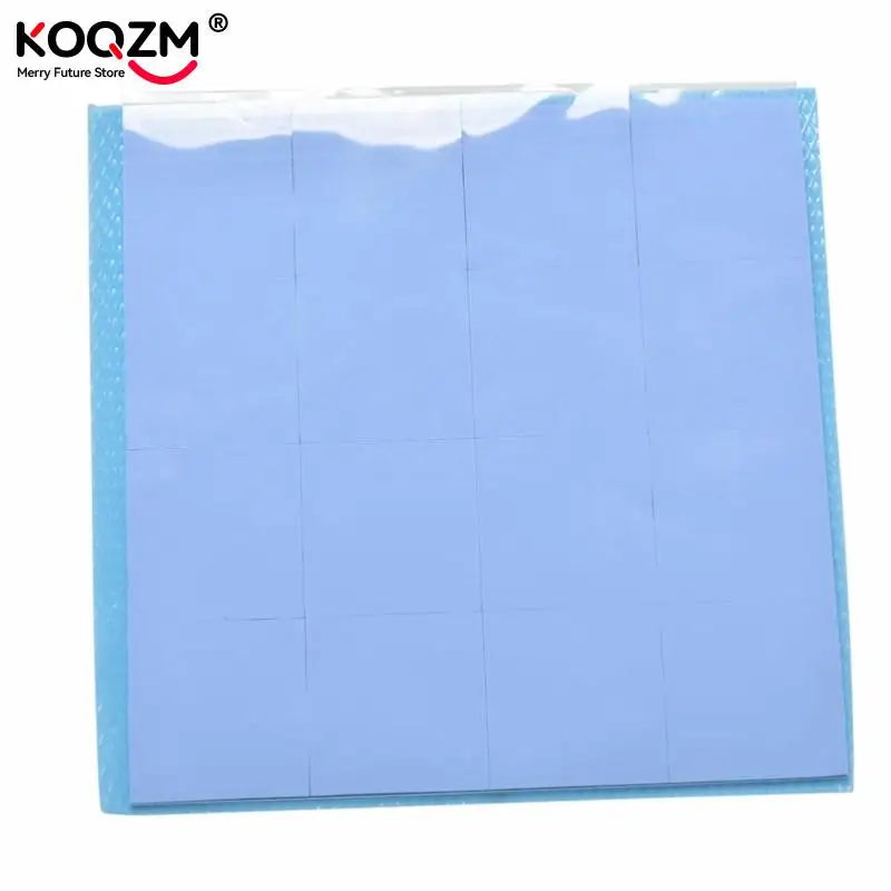 Thermal Pad GPU CPU Heatsink Cooling Conductive Silicone Pad 100mm*100mm*1mm Thermal Grease Cooling Pad for CPU GPU Heat Sinks