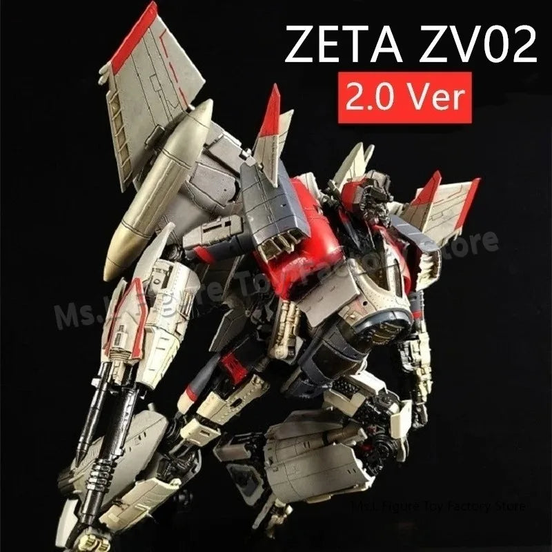 [Version 2.0 ] Transformation ZETA TOYS ZV-02 ZV02 The Flash Blitzwing 2.0 Fix All Issues Figure Model Collection Toy Gift