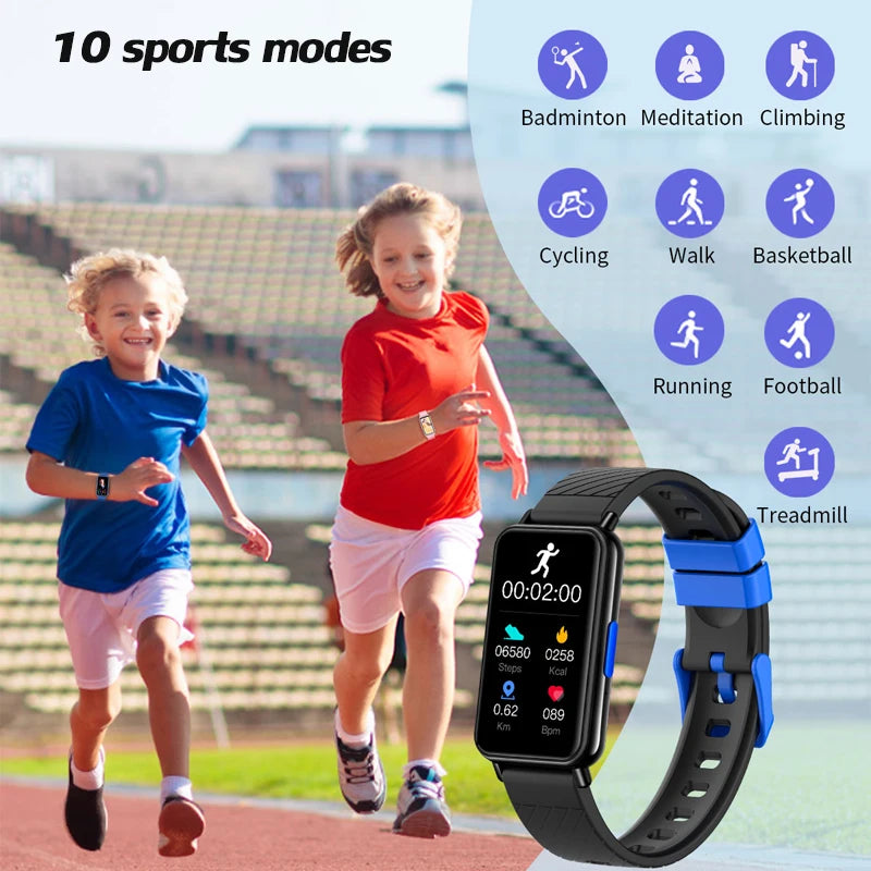 Keep your little ones entertained and organized with this smart watch for kids—featuring educational games, camera control, calculator, alarm, and activity tracker!