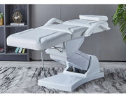 Electric Salon Massage Table Metal Frame Synthetic Leather Adjustable Spa Treatment Bed For Esthetician Tattoo Beauty Clinic Use