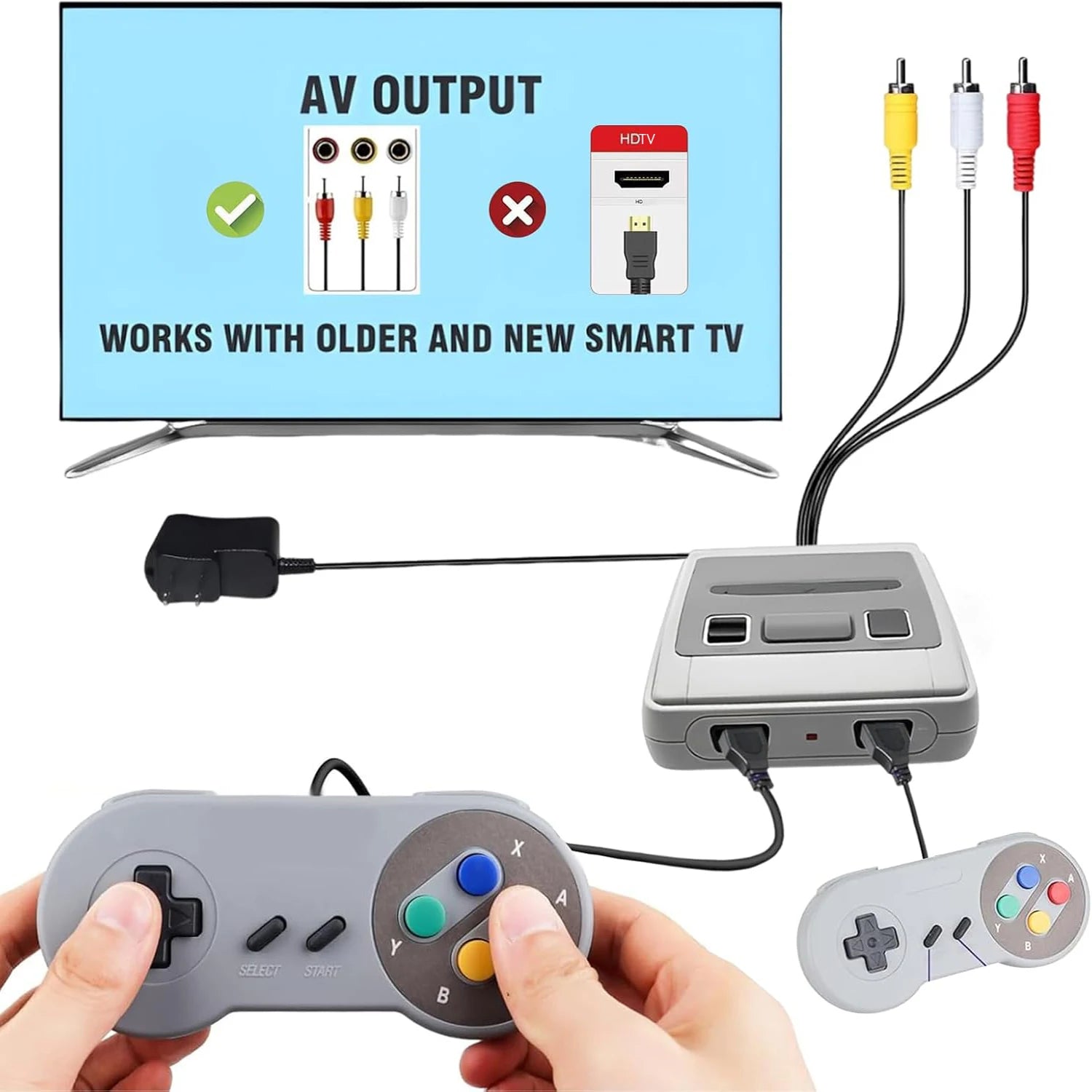 Retro Game Console  (620 Classic Games)