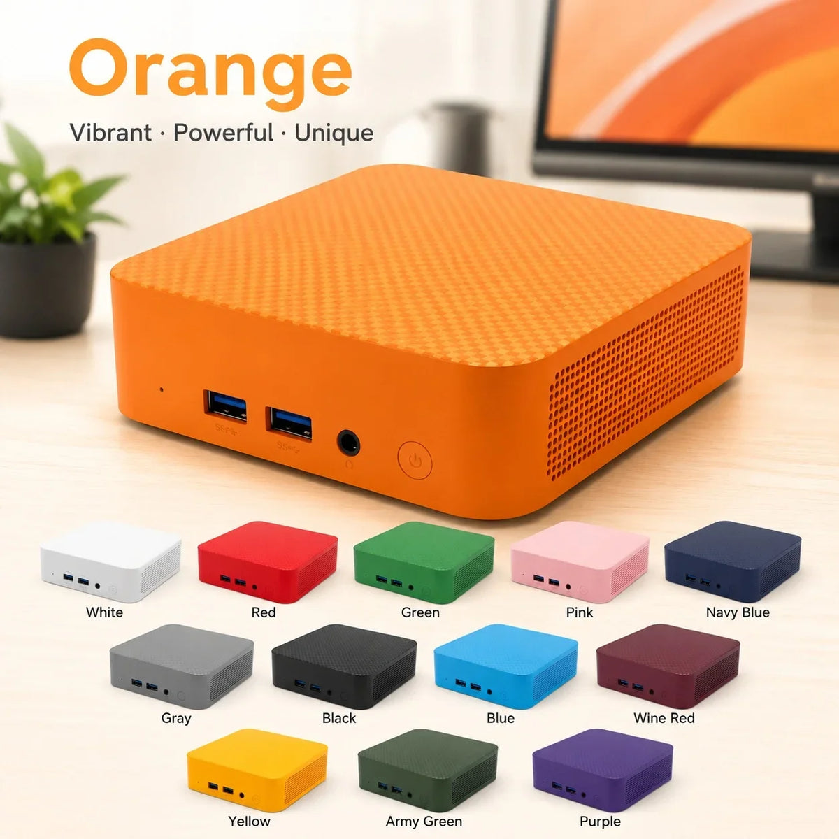 2026 Mini PC Core i9 10980HK Windows 11 Computer 16GB RAM 1TB M.2 SSD Portable Gaming Computer 60Hz 4K HD Mini Desktop PC Gamer
