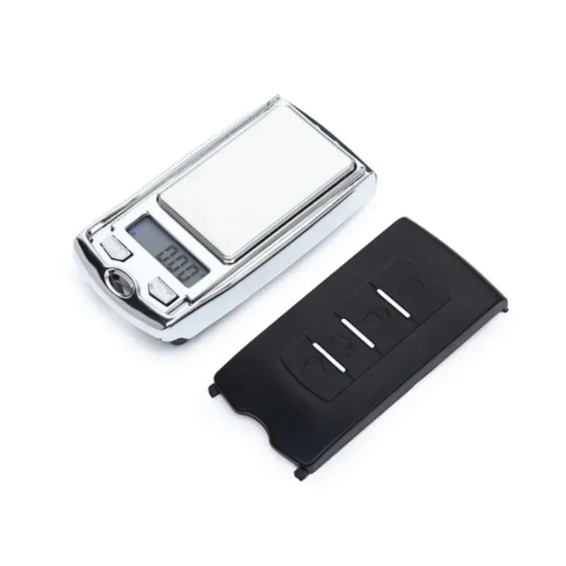 Car Key Shape Mini Digital Pocket Scale 0.01g Precision 100g/200g Portable Electronic Gram Scale LCD