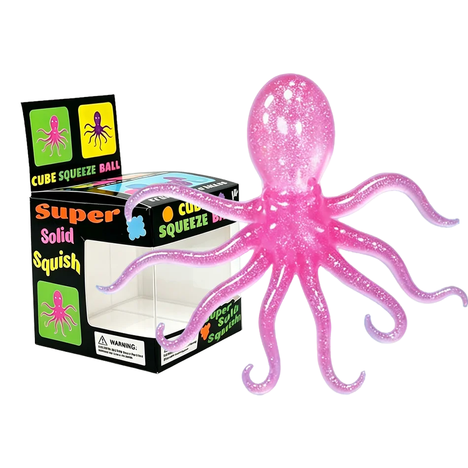 New Jellyfish Squishy Kneading Music Adult Stress Relief Squeeze Sensory Toys Decompression Simulation Jellyfish Party Gift