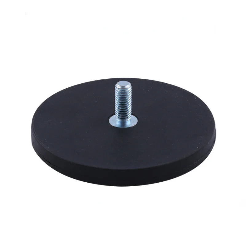 10/4/2PCS 88mm M8 Bolt Magnetic Base Mount Bracket Clamp LED Work Light Bar Holder SUV Offroad