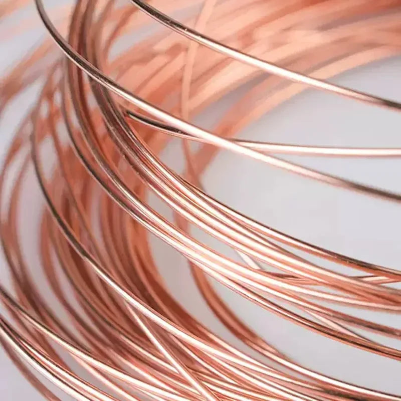 Flexible and highly conductive, this pure copper wire coil is perfect for DIY projects—available in thin, bare electrical wire with diameters from 0.5mm to 3.0mm!