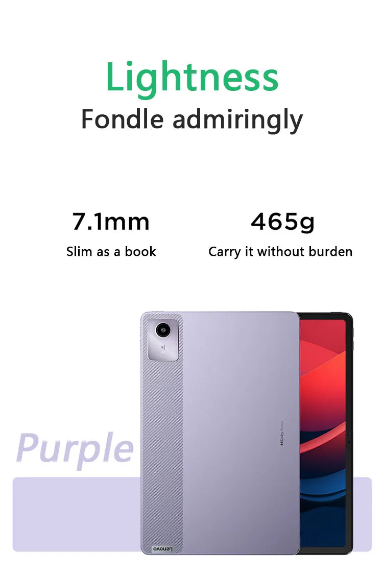 Global Firmware Lenovo Xiaoxin Pad 2024 Tablet 6GB 8GB 128GB 11" Display Qualcomm Snapdragon 685 GPS WIFI 7040mAh Android Tab