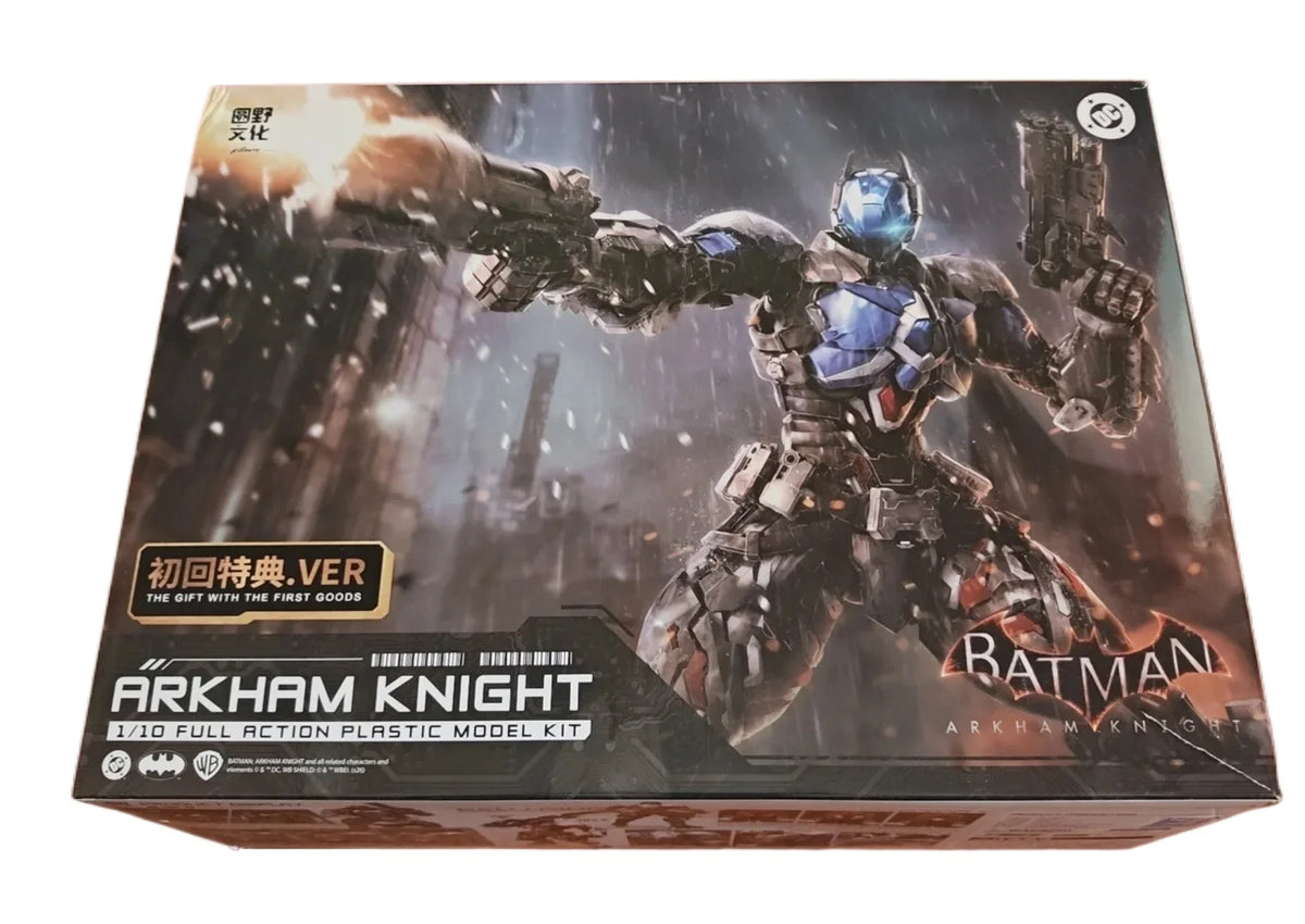 【IN STOCK】HEMOXIAN Arkham Knight Assembly Model YuanYe Over Zero Batman Action Figures 1/10 Statue Collection Kid Toy Gift