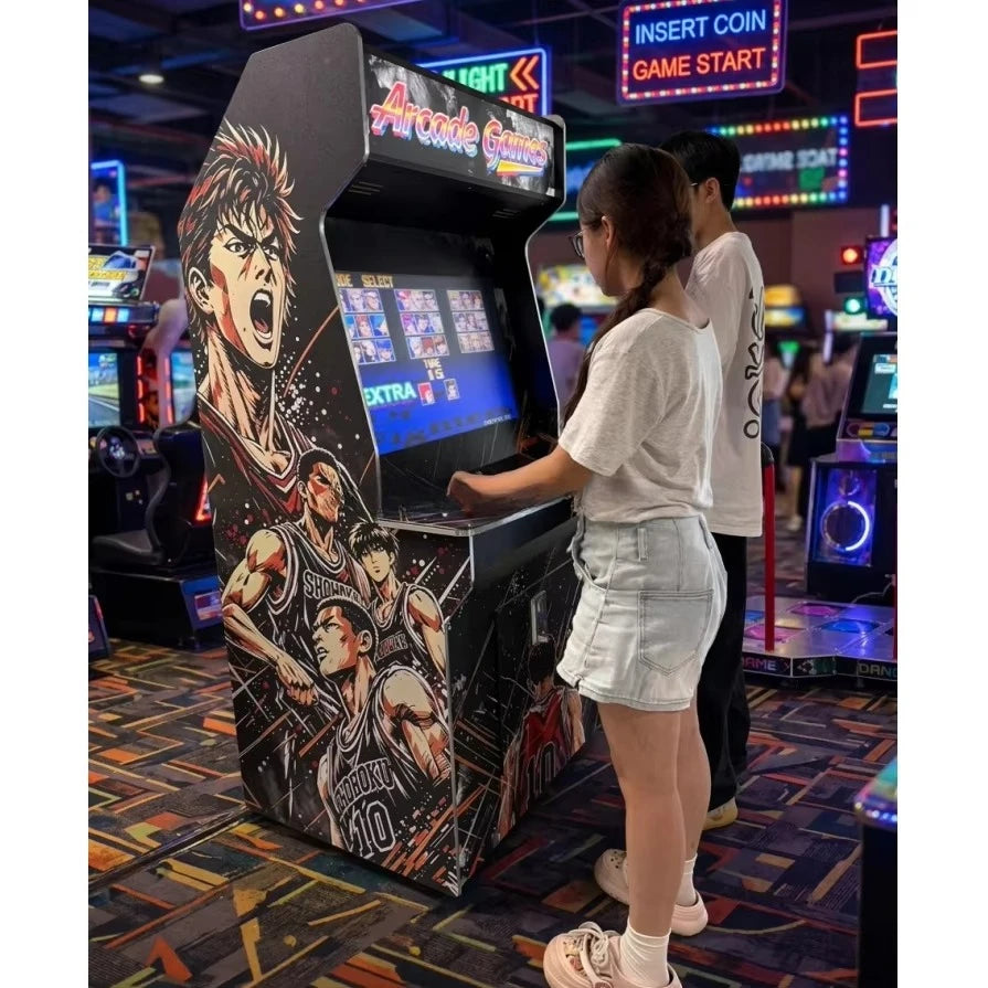 Factory Price 26 Inch Video Game Classic Retro Upright Arcade Game Machine Coin Operated Arcade Fighting Game Machine