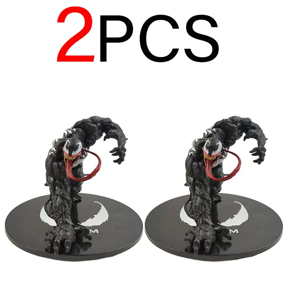 New Hot Marvels Comics IronMans Spidermans Venoms Handmade Model PVC Material Animations Decoration Children's Birthday Gifts